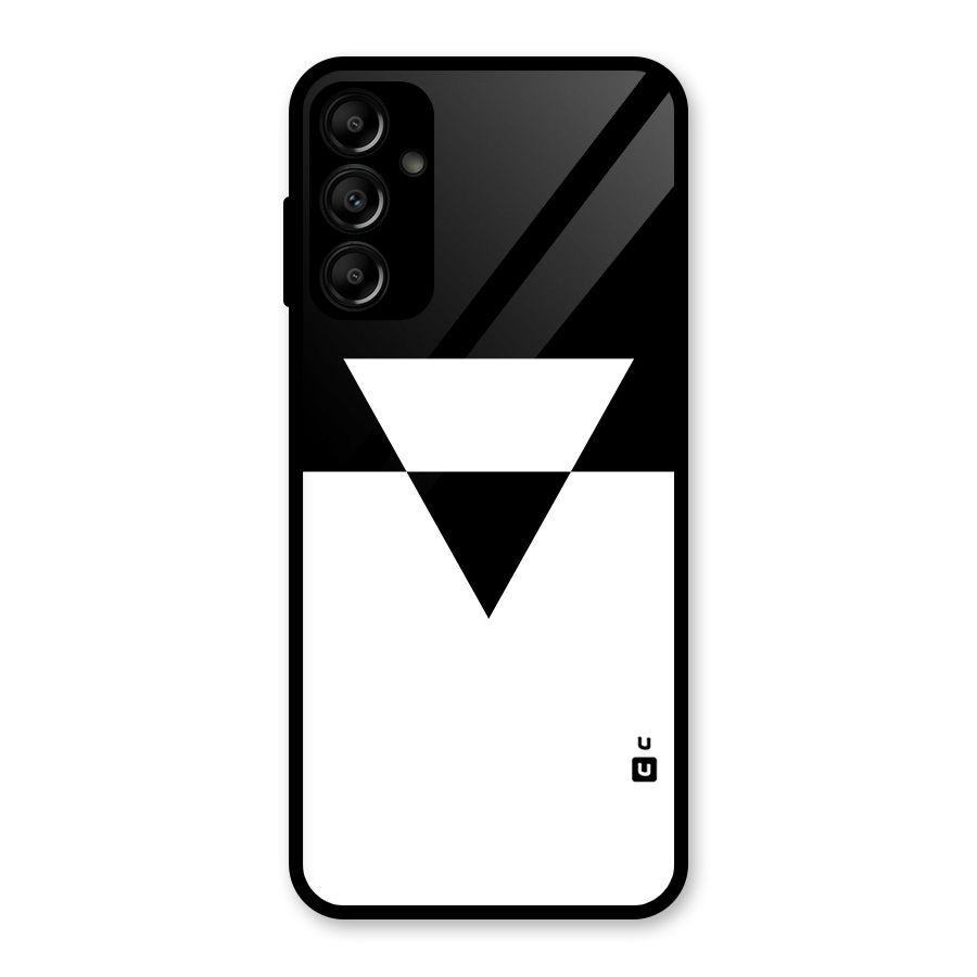 Minimal Triangle Glass Back Case for Galaxy A14 5G