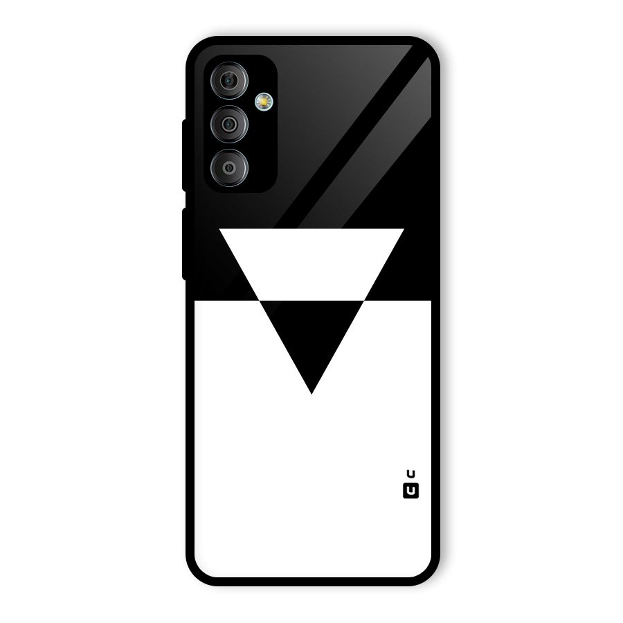 Minimal Triangle Glass Back Case for Galaxy F23