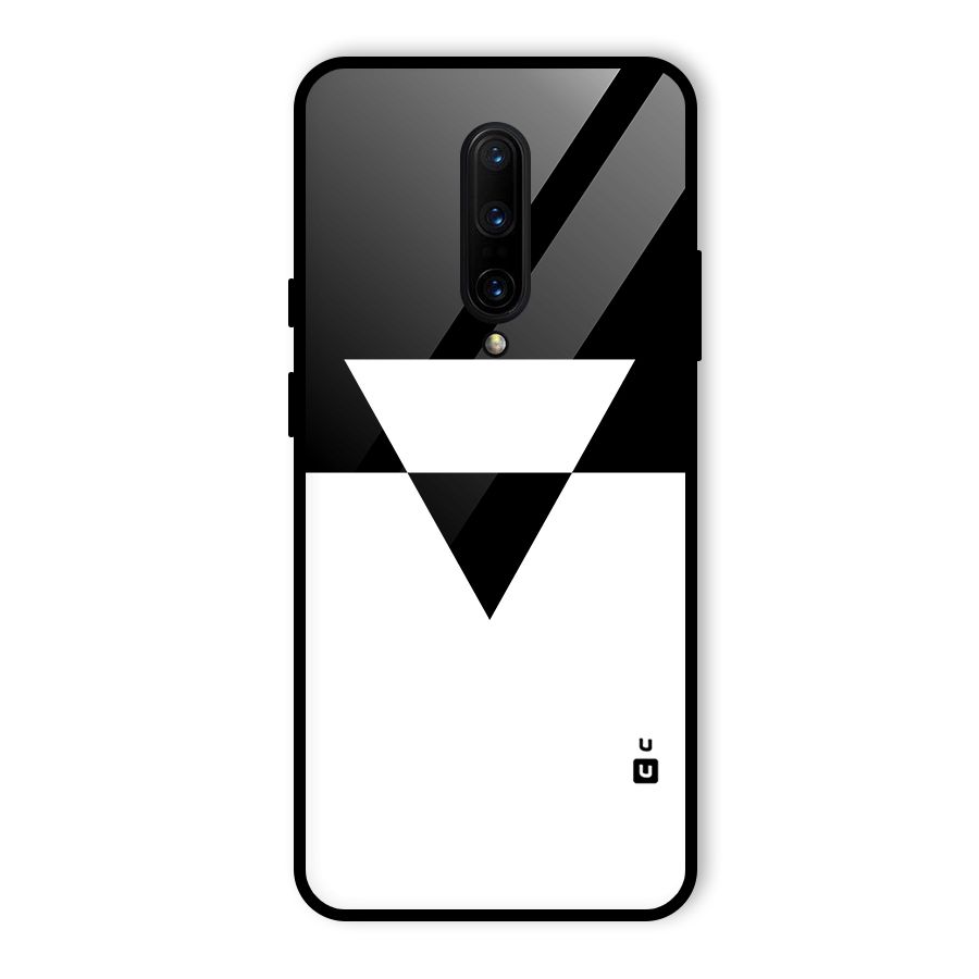 Minimal Triangle Glass Back Case for OnePlus 7 Pro