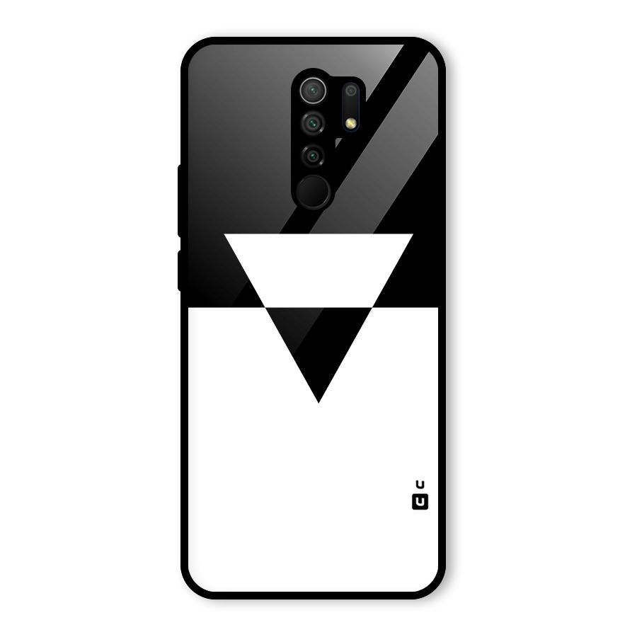 Minimal Triangle Glass Back Case for Poco M2