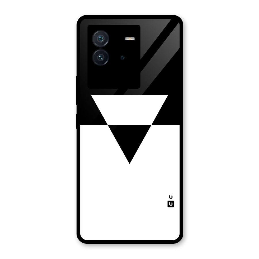 Minimal Triangle Glass Back Case for Vivo iQOO Neo 6 5G