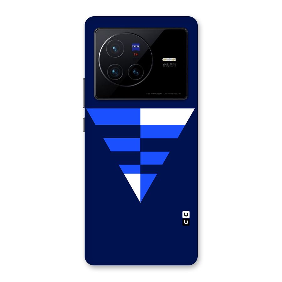 Minimalistic Abstract Inverted Triangle Back Case for Vivo X80