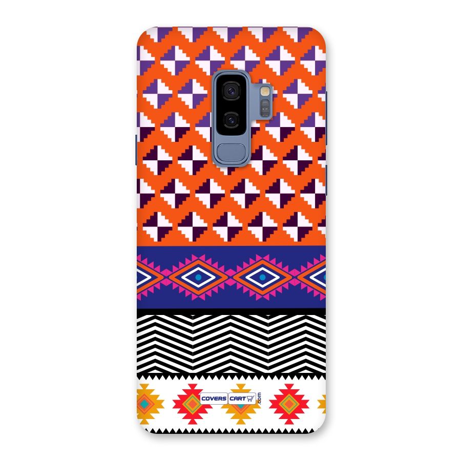 Mixed Pattern Aztec Back Case for Galaxy S9 Plus