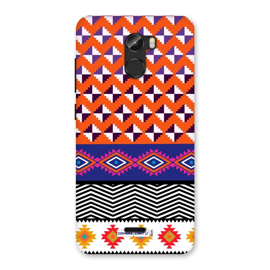 Mixed Pattern Aztec Back Case for Gionee X1