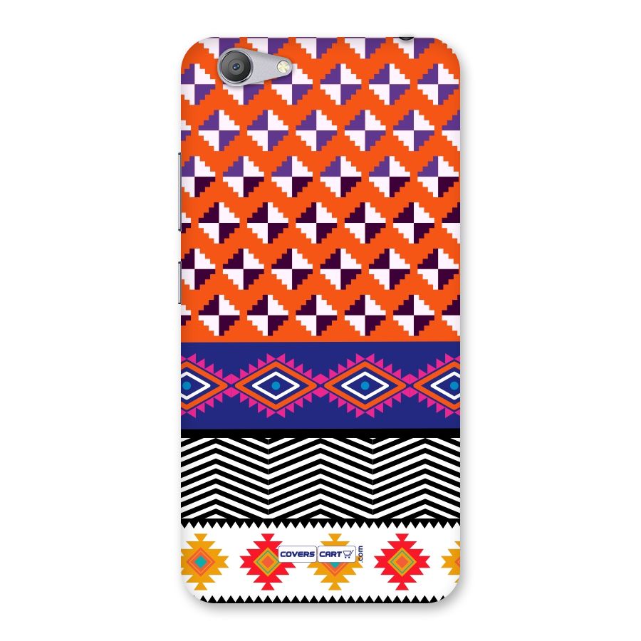 Mixed Pattern Aztec Back Case for Vivo Y53