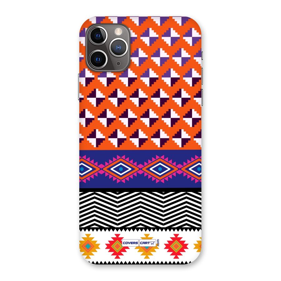 Mixed Pattern Aztec Back Case for iPhone 11 Pro Max