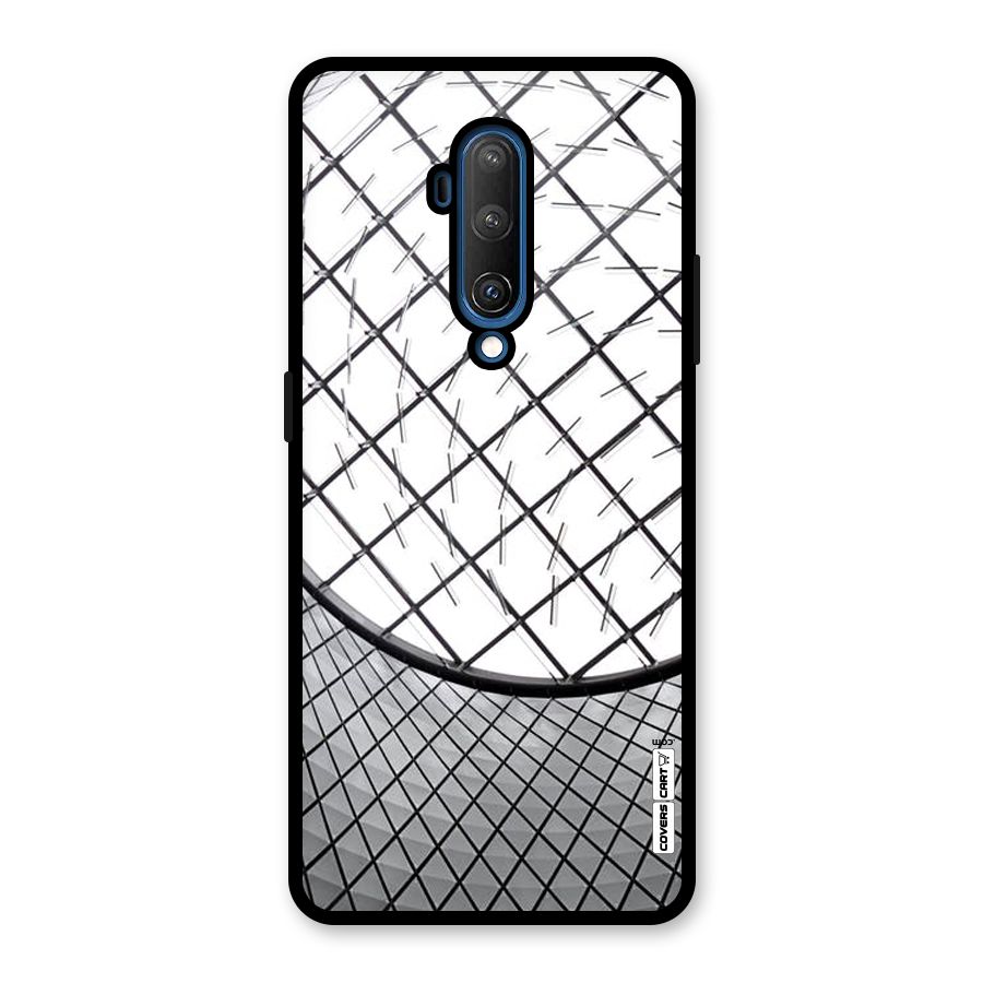Modern Abstract Pattern Glass Back Case for OnePlus 7T Pro