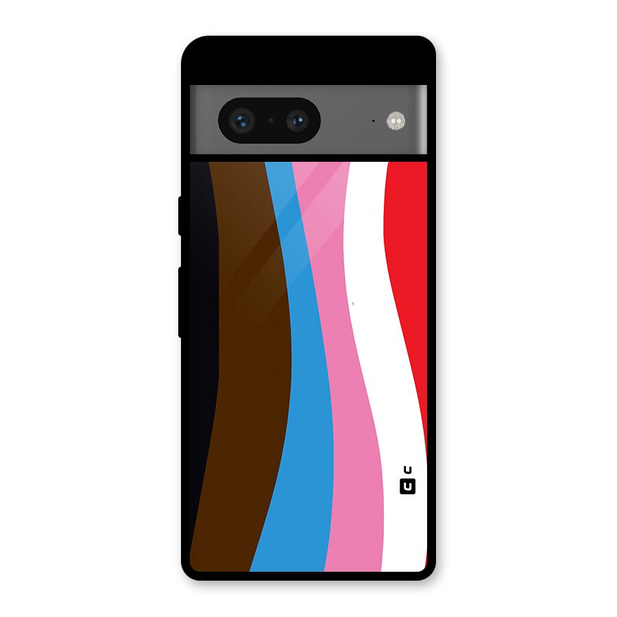 Modern Curves Glass Back Case for Google Pixel 7