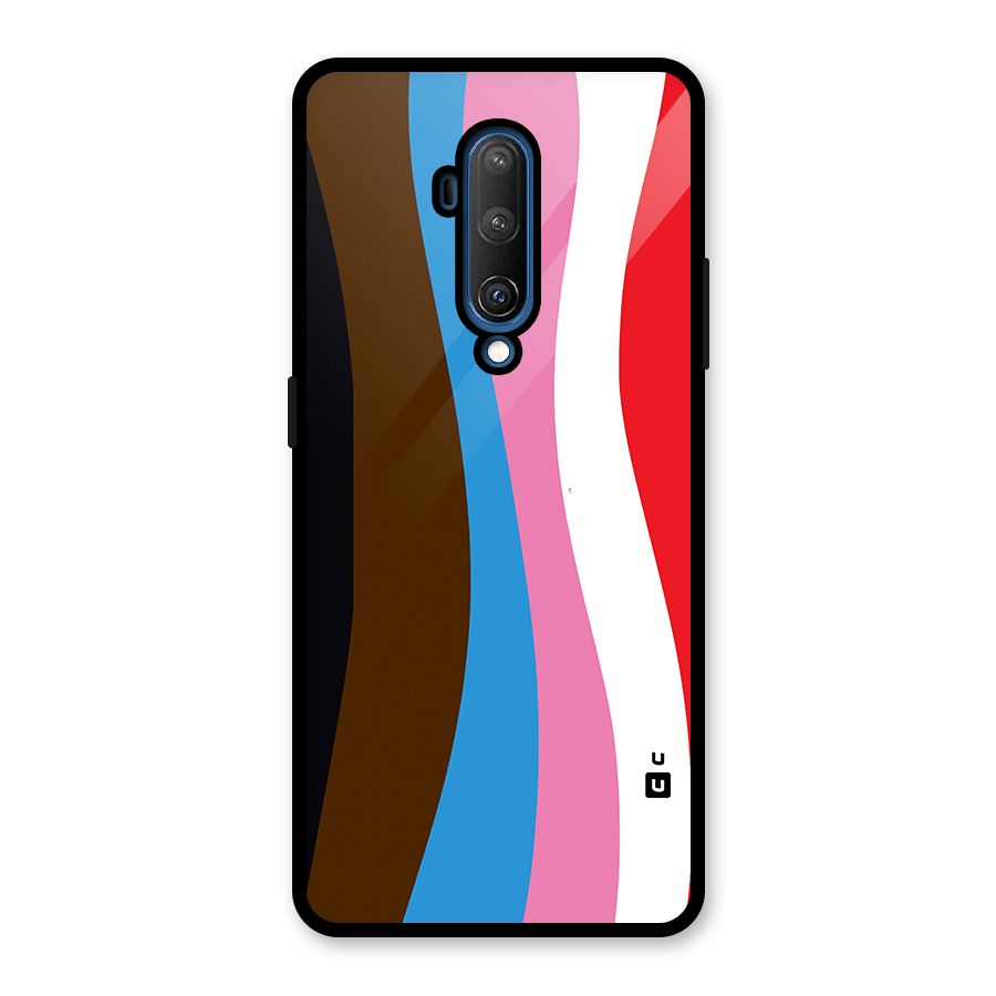 Modern Curves Glass Back Case for OnePlus 7T Pro
