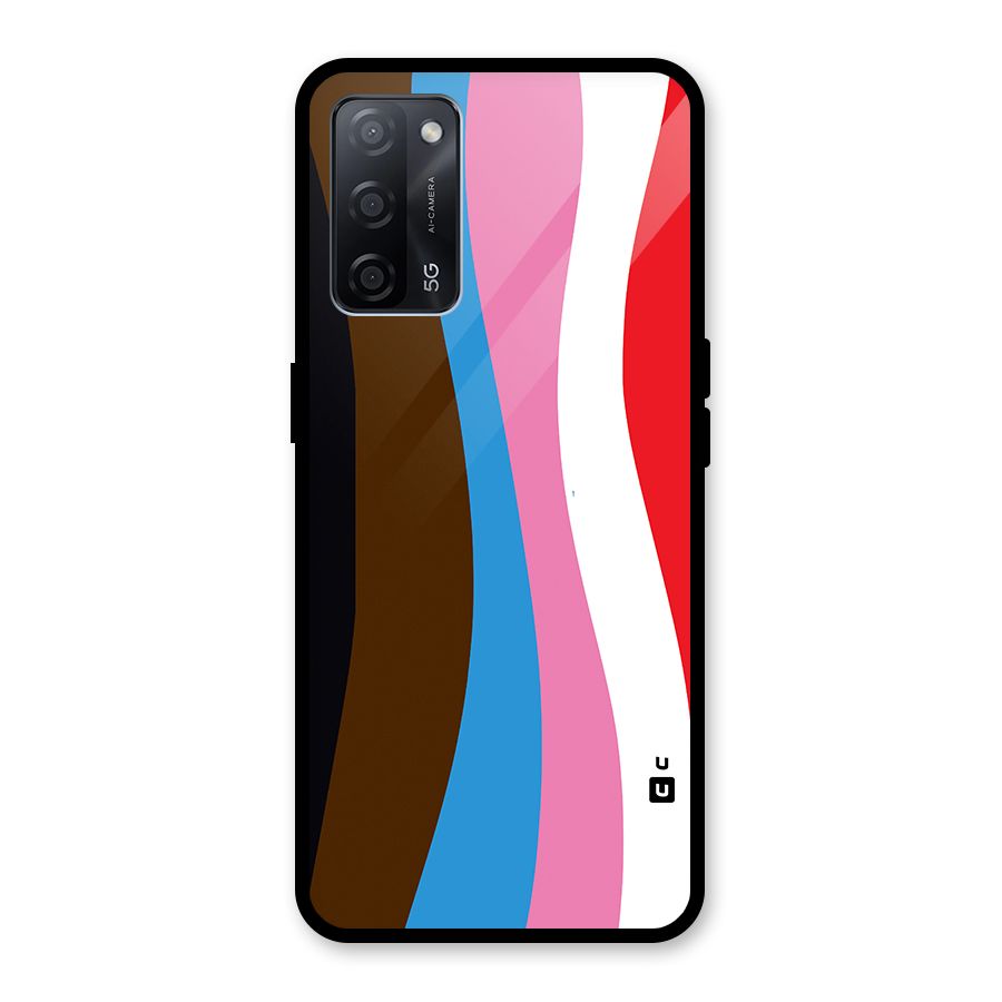 Modern Curves Glass Back Case for Oppo A53s 5G
