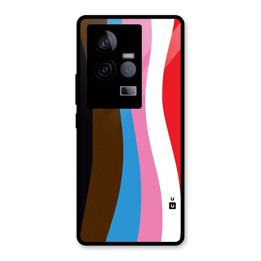 Modern Curves Glass Back Case for Vivo iQOO 11 5G
