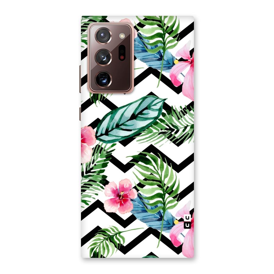 Modern Flowers Back Case for Galaxy Note 20 Ultra