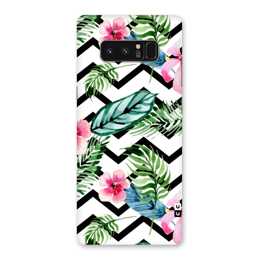 Modern Flowers Back Case for Galaxy Note 8