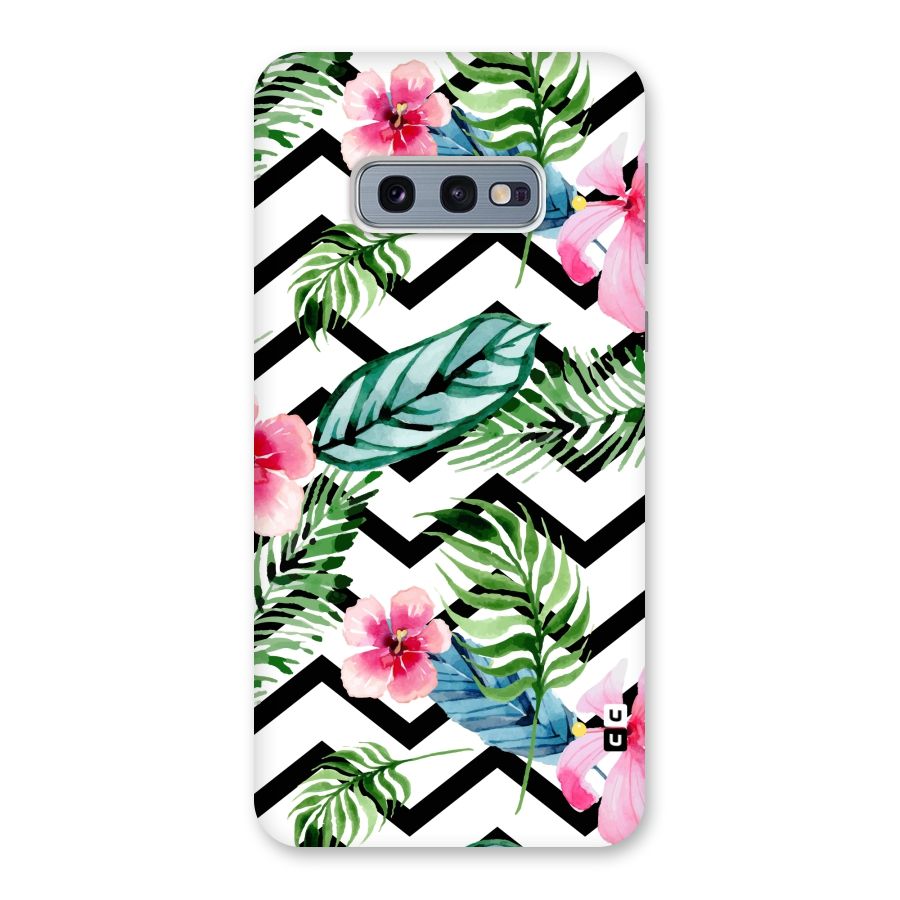 Modern Flowers Back Case for Galaxy S10e