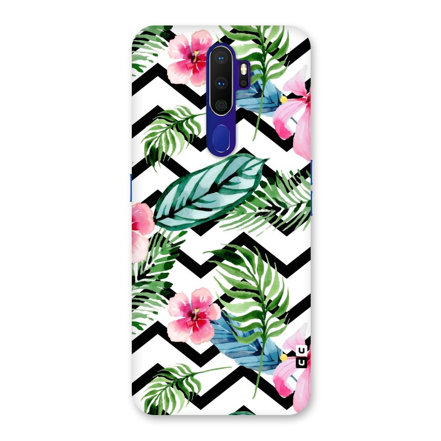 Modern Flowers Back Case for Oppo A9 (2020)