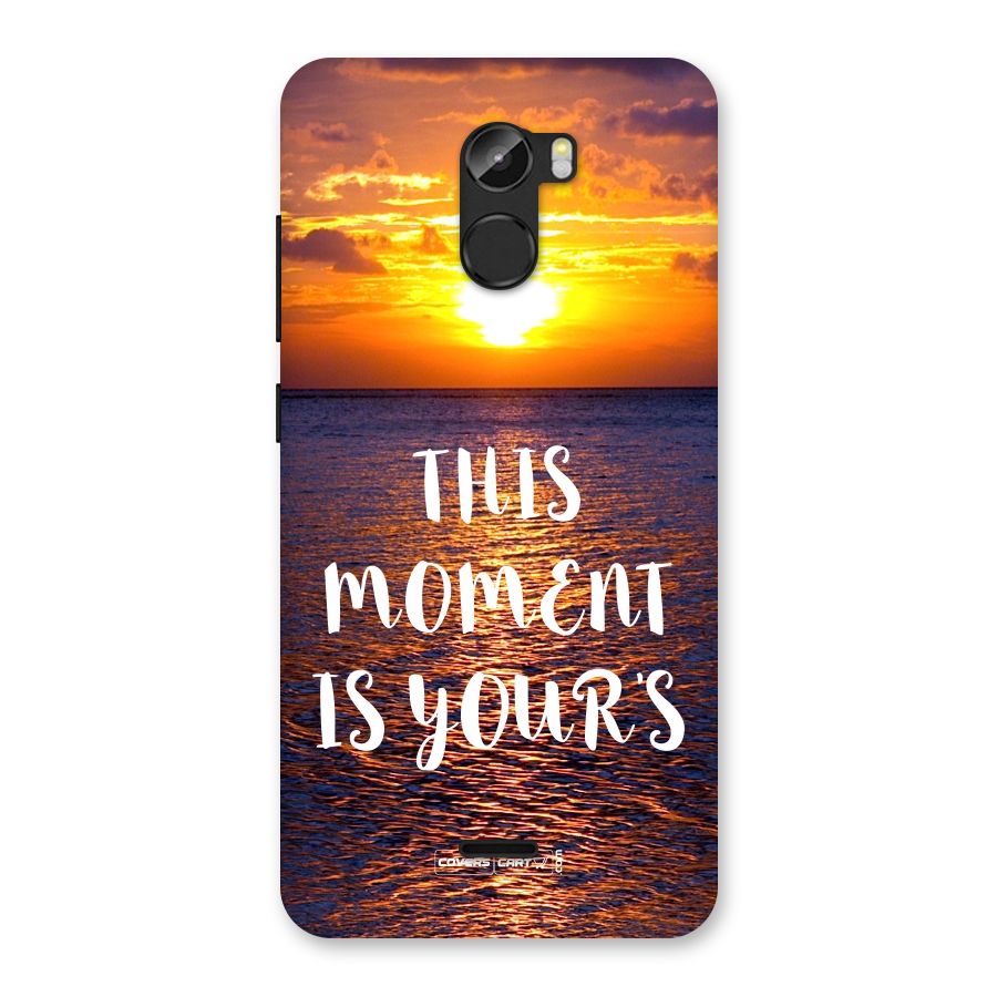 Moments Back Case for Gionee X1