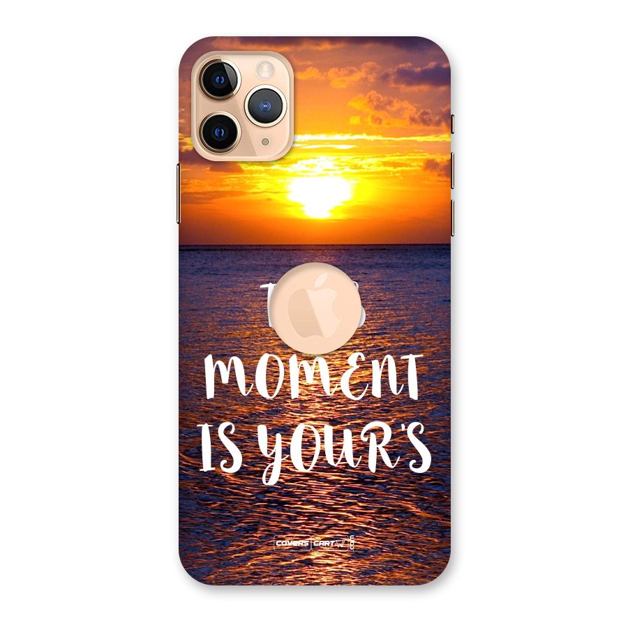 Moments Back Case for iPhone 11 Pro Max Logo Cut