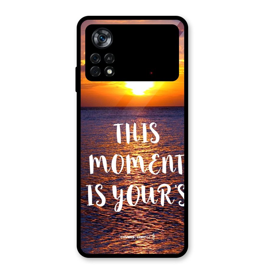 Moments Glass Back Case for Poco X4 Pro 5G