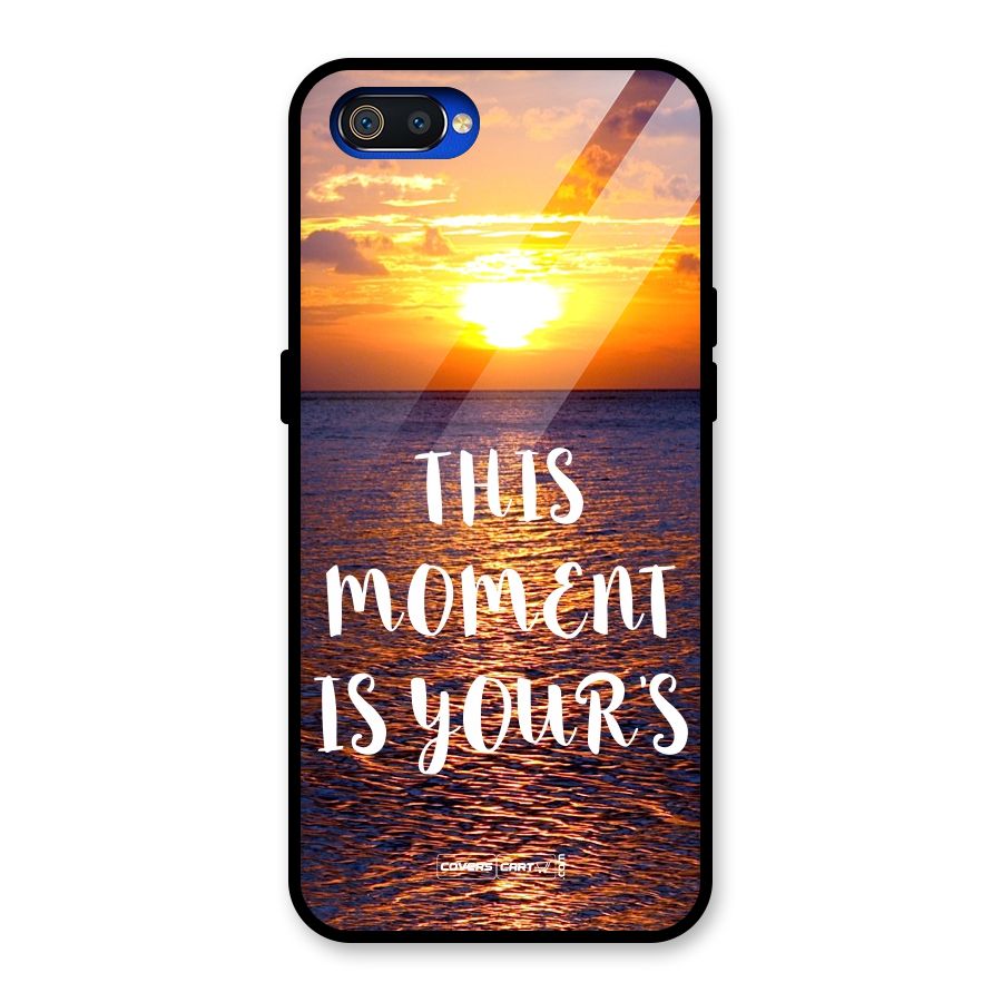 Moments Glass Back Case for Realme C2