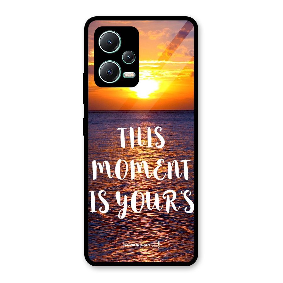Moments Glass Back Case for Redmi Note 12 5G