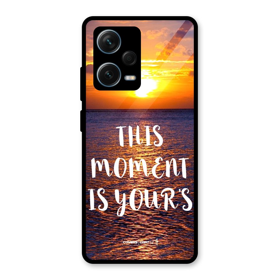 Moments Glass Back Case for Redmi Note 12 Pro Plus 5G