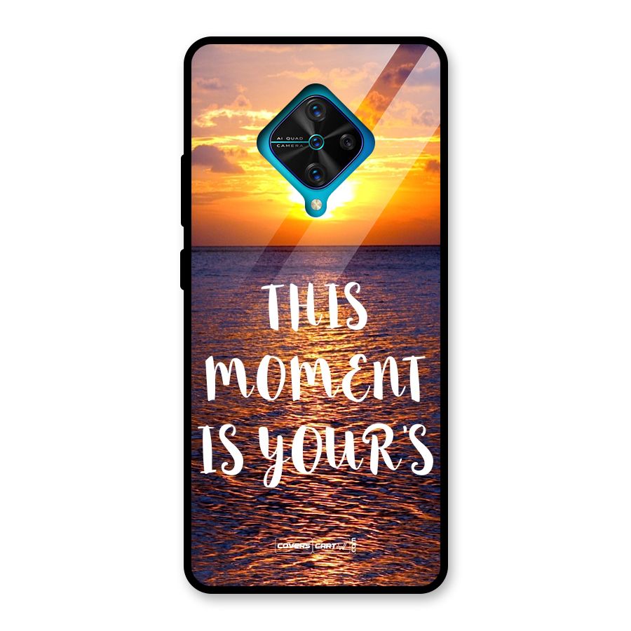 Moments Glass Back Case for Vivo S1 Pro