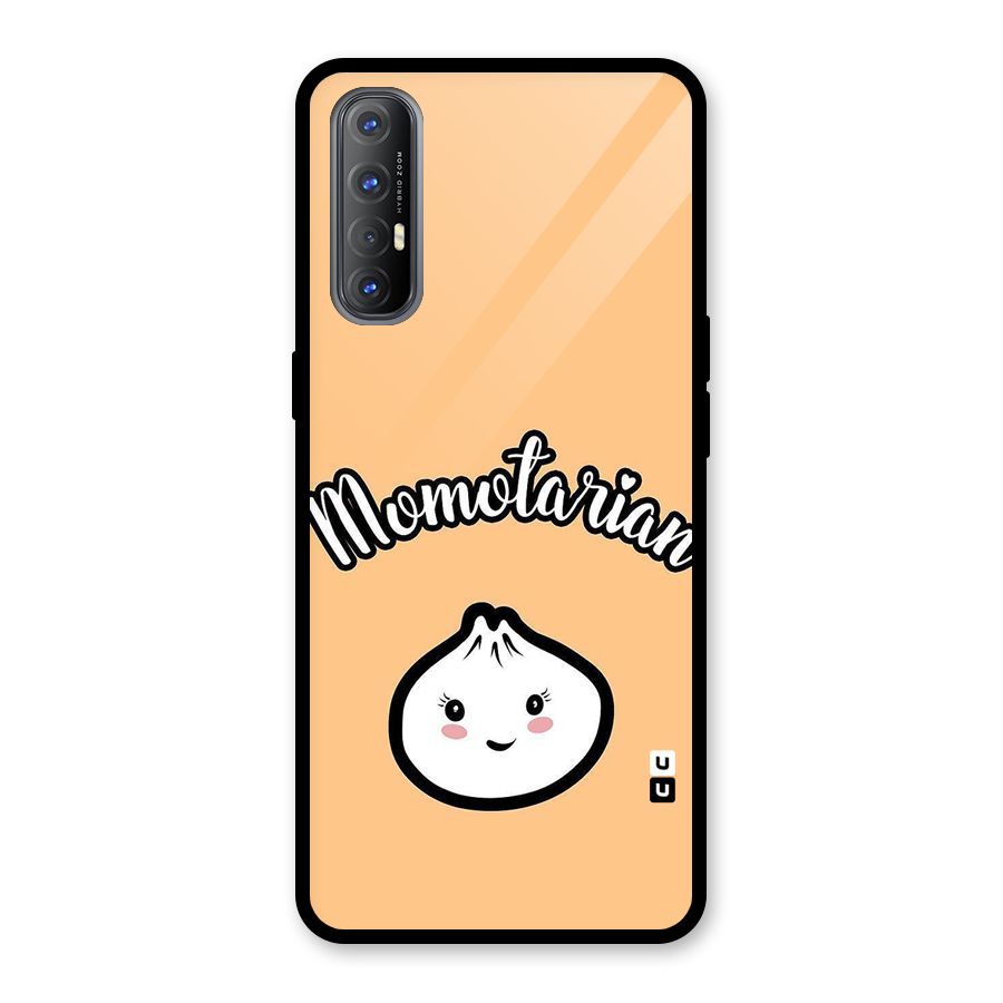 Momotarian Glass Back Case for Oppo Reno3 Pro