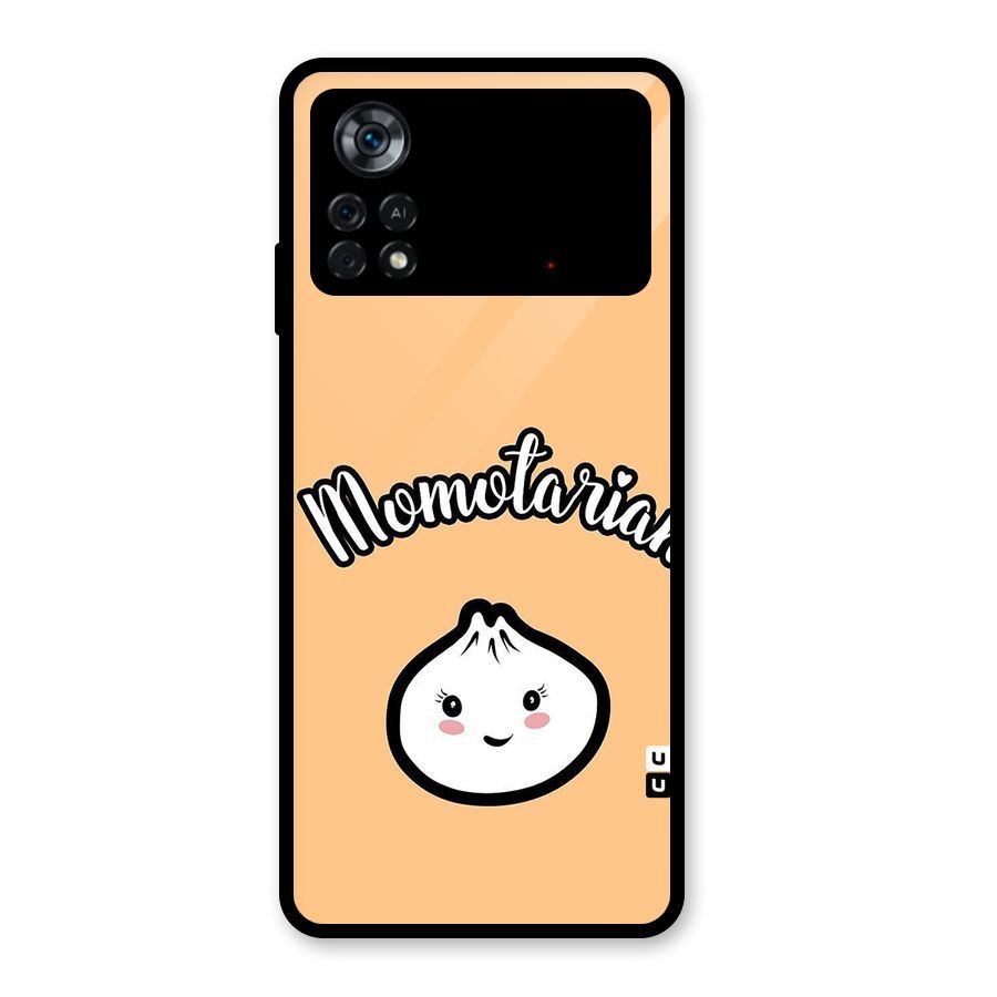 Momotarian Glass Back Case for Poco X4 Pro 5G