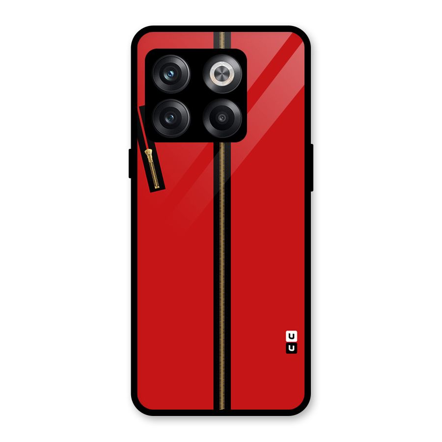 Money Heist Dress Code Minimalist Glass Back Case for OnePlus 10T