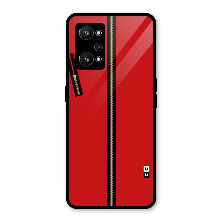 Money Heist Dress Code Minimalist Glass Back Case for Realme GT Neo 3T