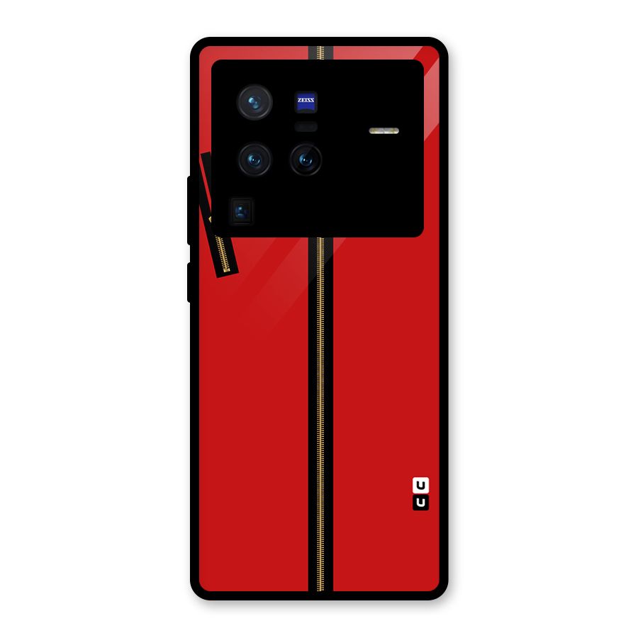 Money Heist Dress Code Minimalist Glass Back Case for Vivo X80 Pro