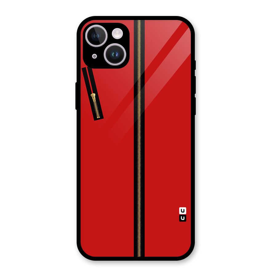 Money Heist Dress Code Minimalist Glass Back Case for iPhone 14 Plus