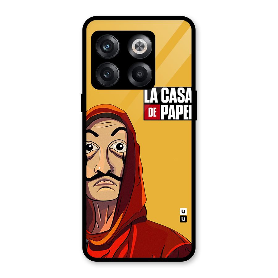 Money Heist La Casa De Papel Glass Back Case for OnePlus 10T