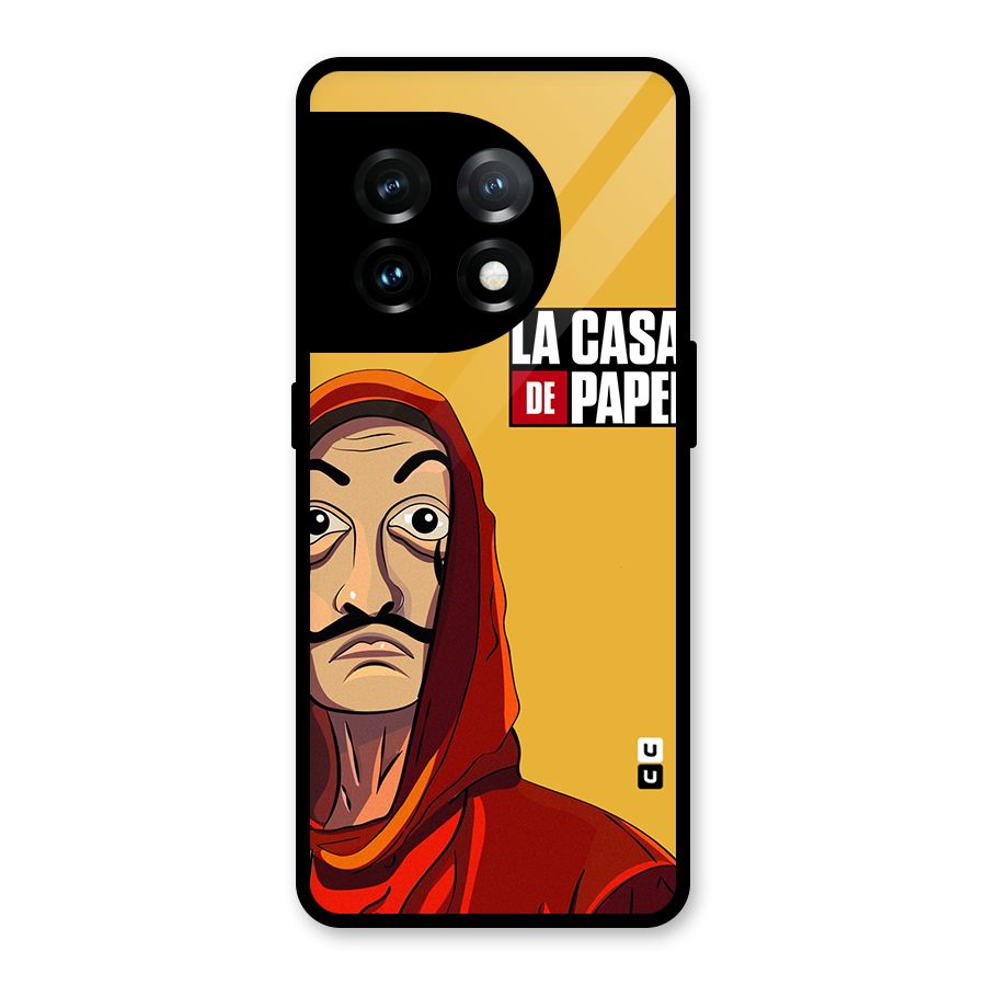 Money Heist La Casa De Papel Glass Back Case for OnePlus 11
