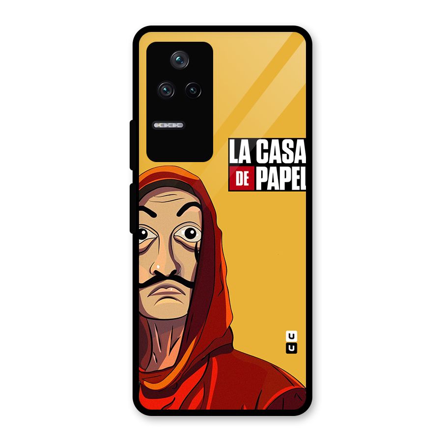 Money Heist La Casa De Papel Glass Back Case for Poco F4 5G