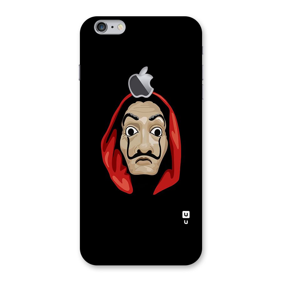 Money Heist Mask Back Case for iPhone 6 Plus 6S Plus Logo Cut