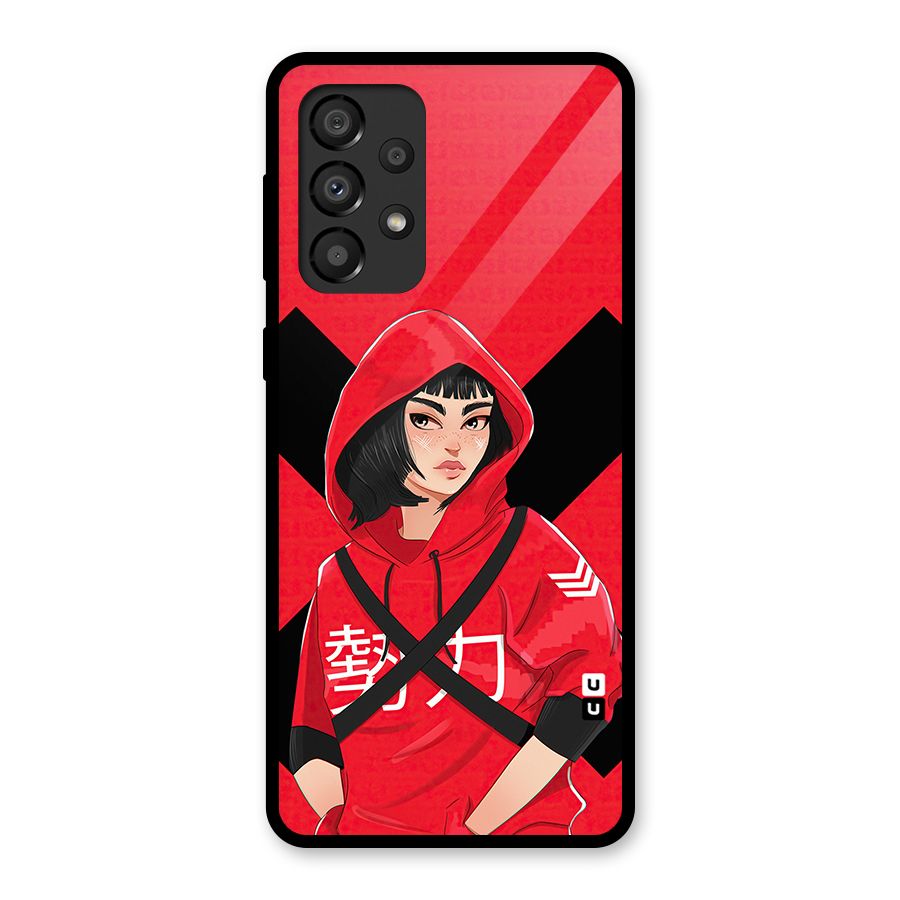 Money Heist Tokyo Digital Art Glass Back Case for Galaxy A33 5G