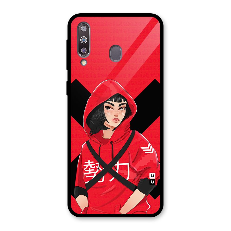 Money Heist Tokyo Digital Art Glass Back Case for Galaxy M30