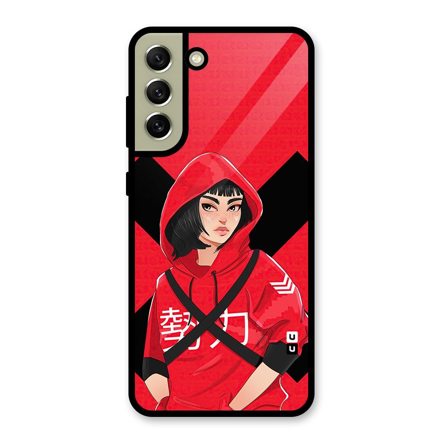 Money Heist Tokyo Digital Art Glass Back Case for Galaxy S21 FE 5G