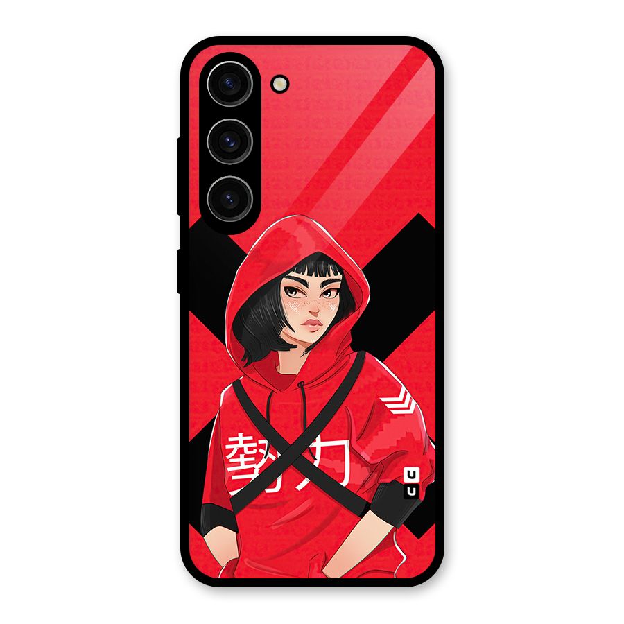 Money Heist Tokyo Digital Art Glass Back Case for Galaxy S23