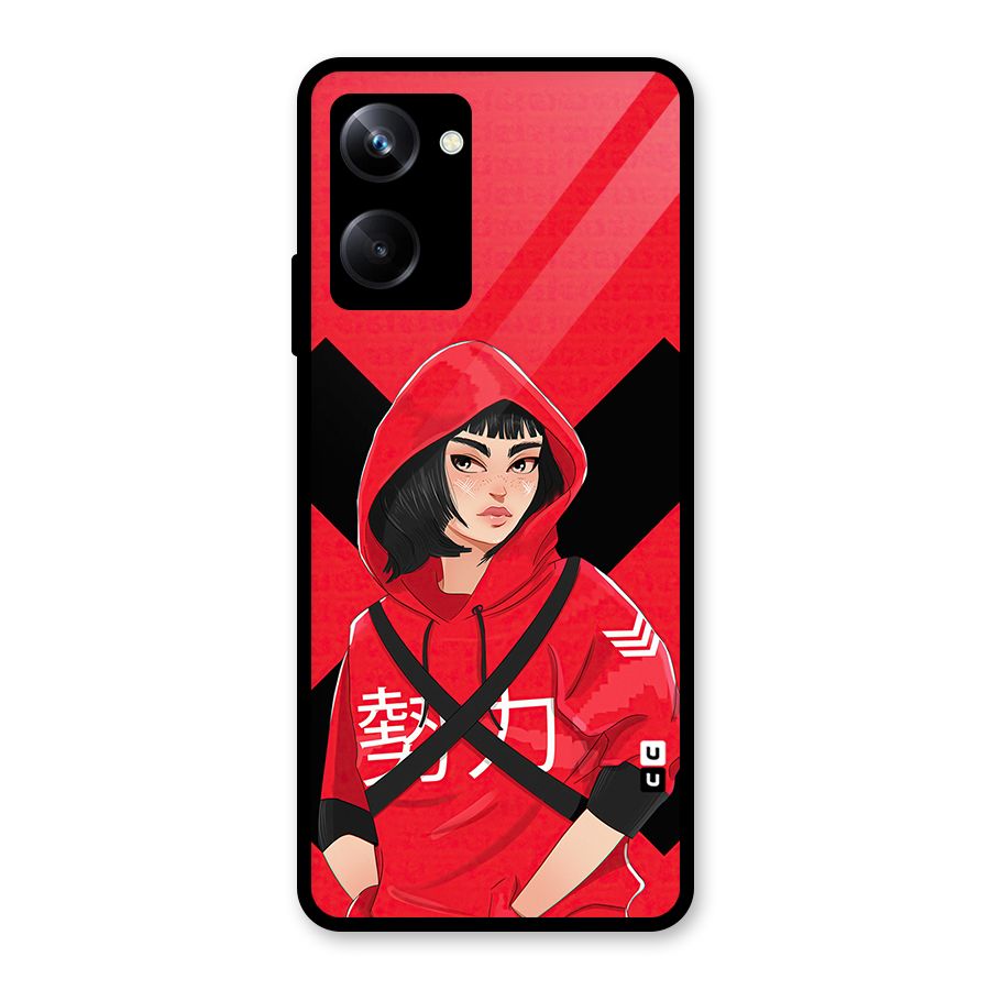 Money Heist Tokyo Digital Art Glass Back Case for Realme 10 Pro