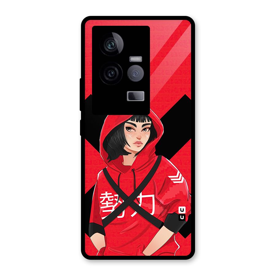 Money Heist Tokyo Digital Art Glass Back Case for Vivo iQOO 11 5G