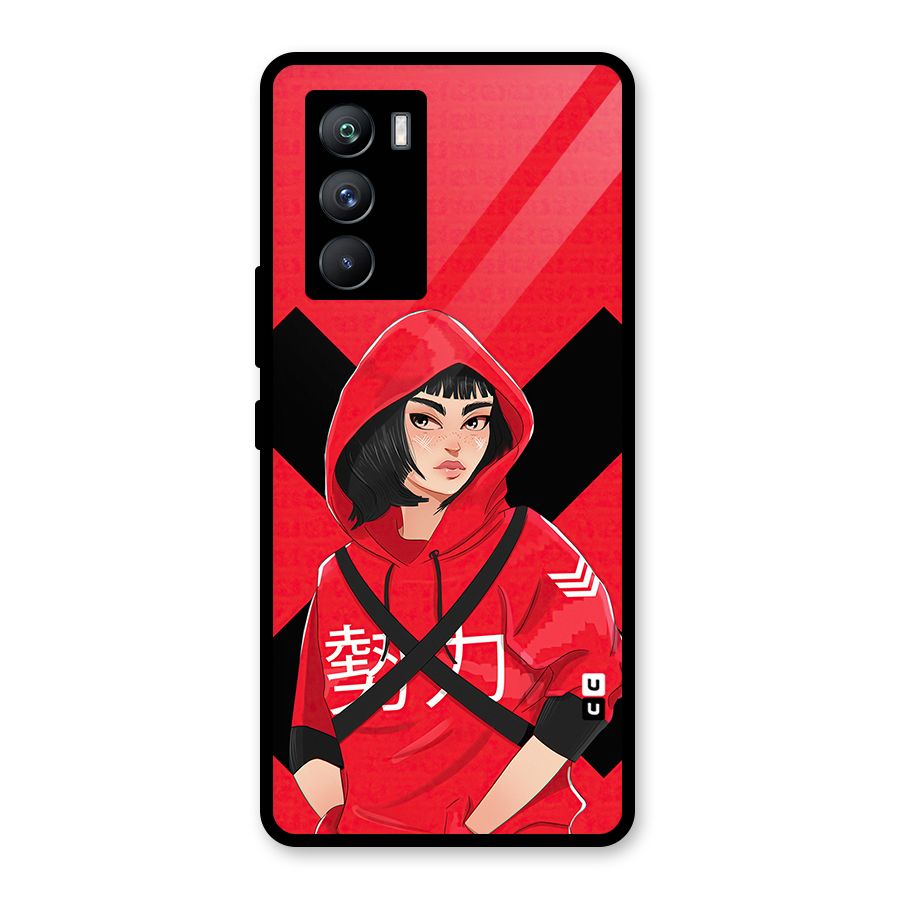 Money Heist Tokyo Digital Art Glass Back Case for Vivo iQOO 9 SE