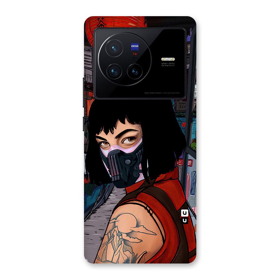 Money Heist Tokyo Mask Back Case for Vivo X80