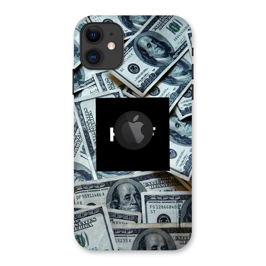 Money Life Back Case for iPhone 11 Logo Cut