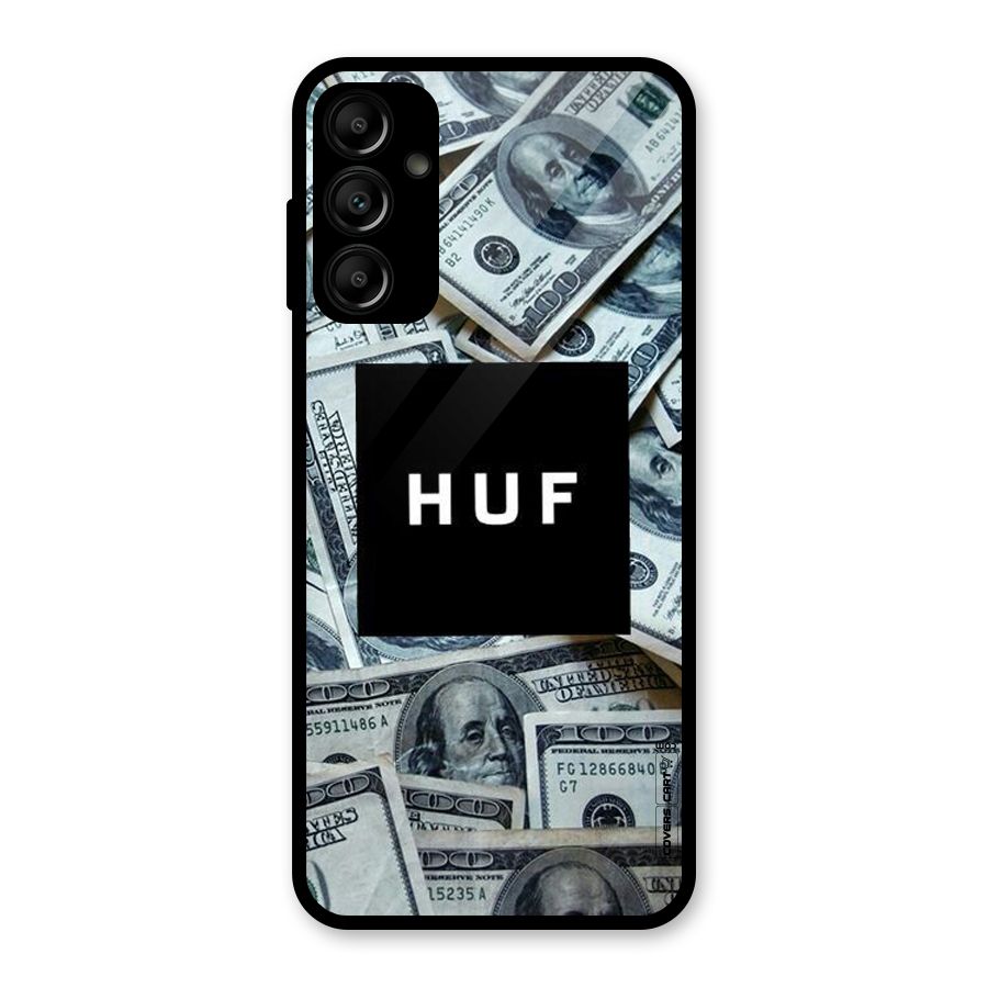 Money Life Glass Back Case for Galaxy A14 5G