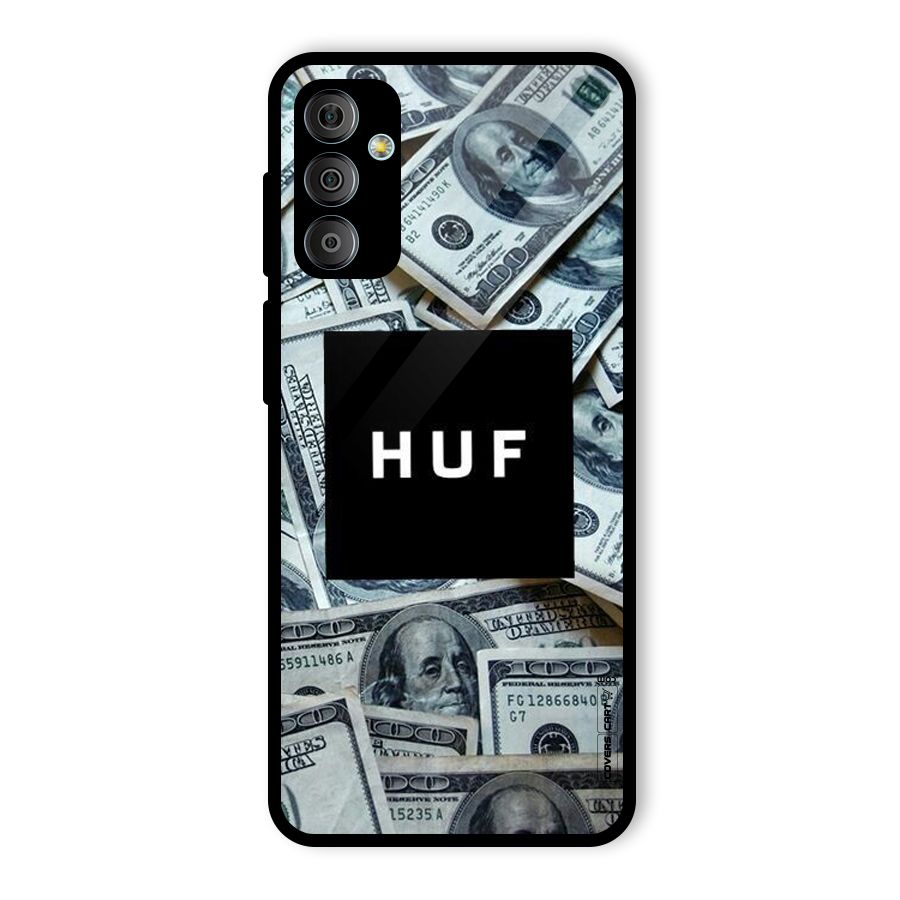 Money Life Glass Back Case for Galaxy F23