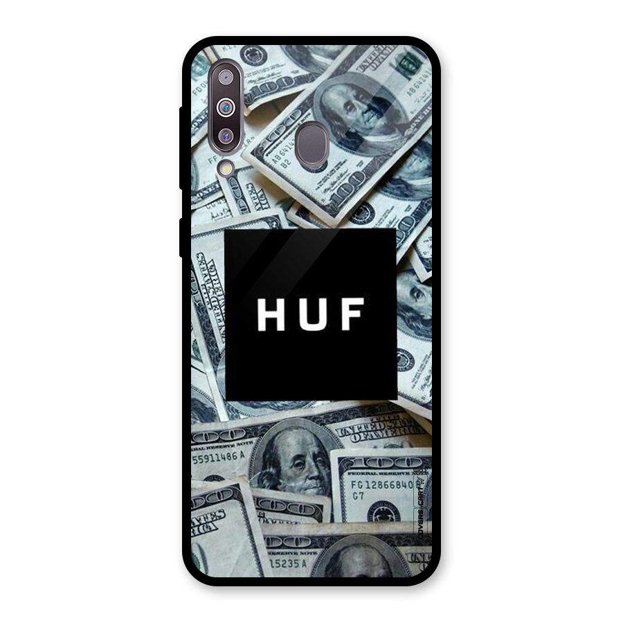 Money Life Glass Back Case for Galaxy M30