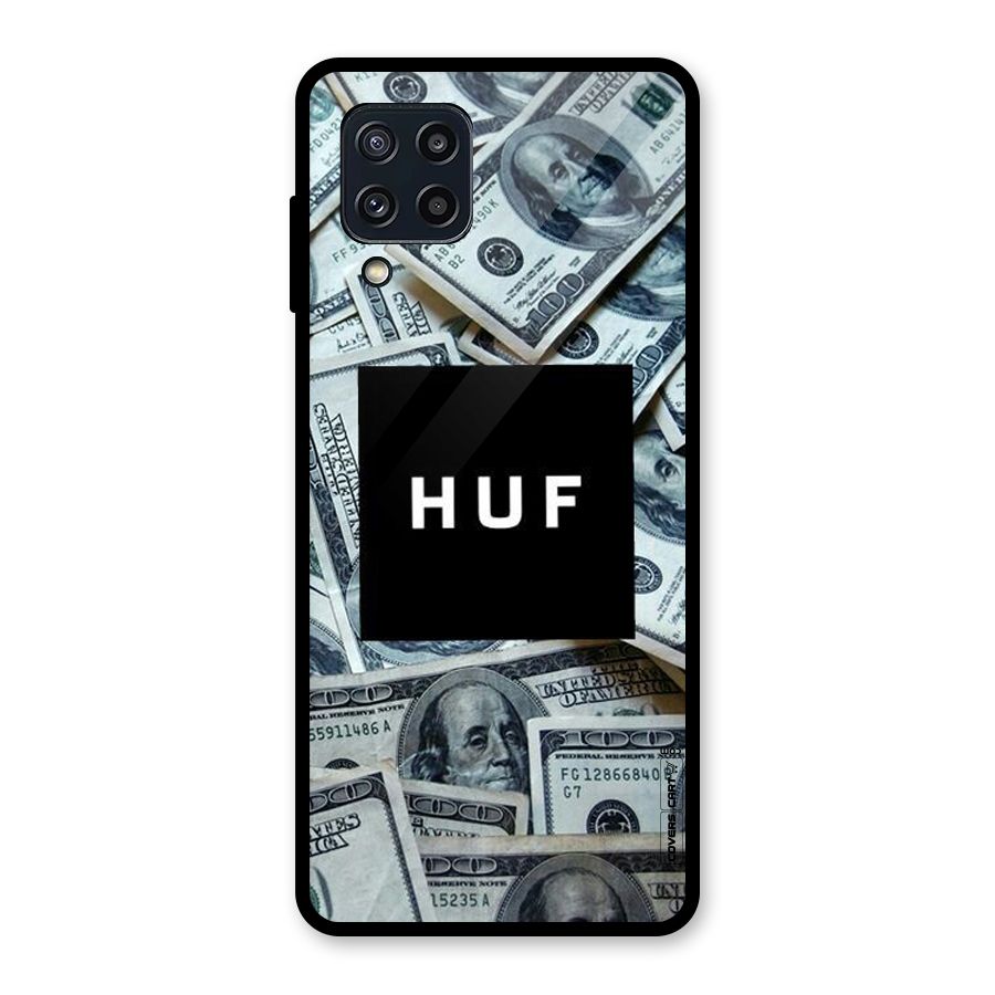 Money Life Glass Back Case for Galaxy M32