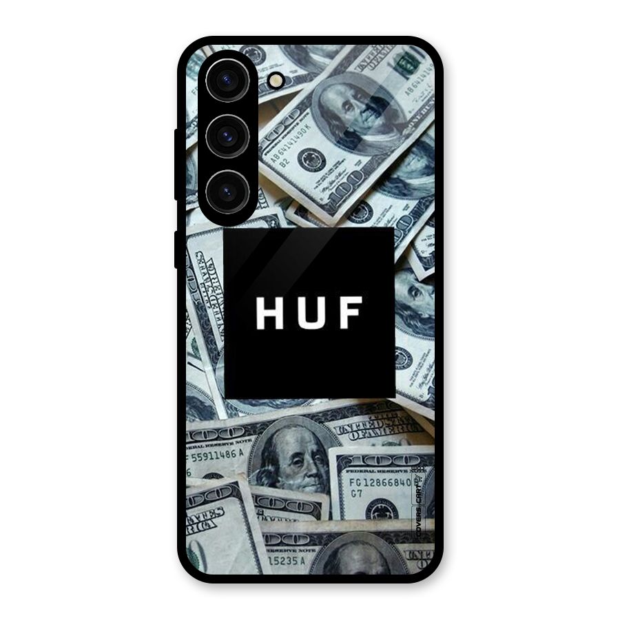 Money Life Glass Back Case for Galaxy S23 Plus